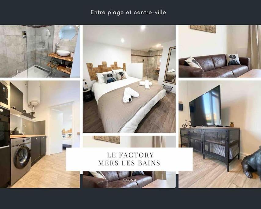 Le Factory Entre Plage Et Centre Ville 梅尔·莱斯·拜恩斯 外观 照片